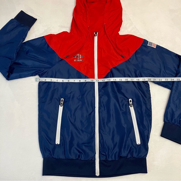 Umbro Men’s USA Soccer Hooded Windbreaker Jacket Size Small - Picture 9 of 10